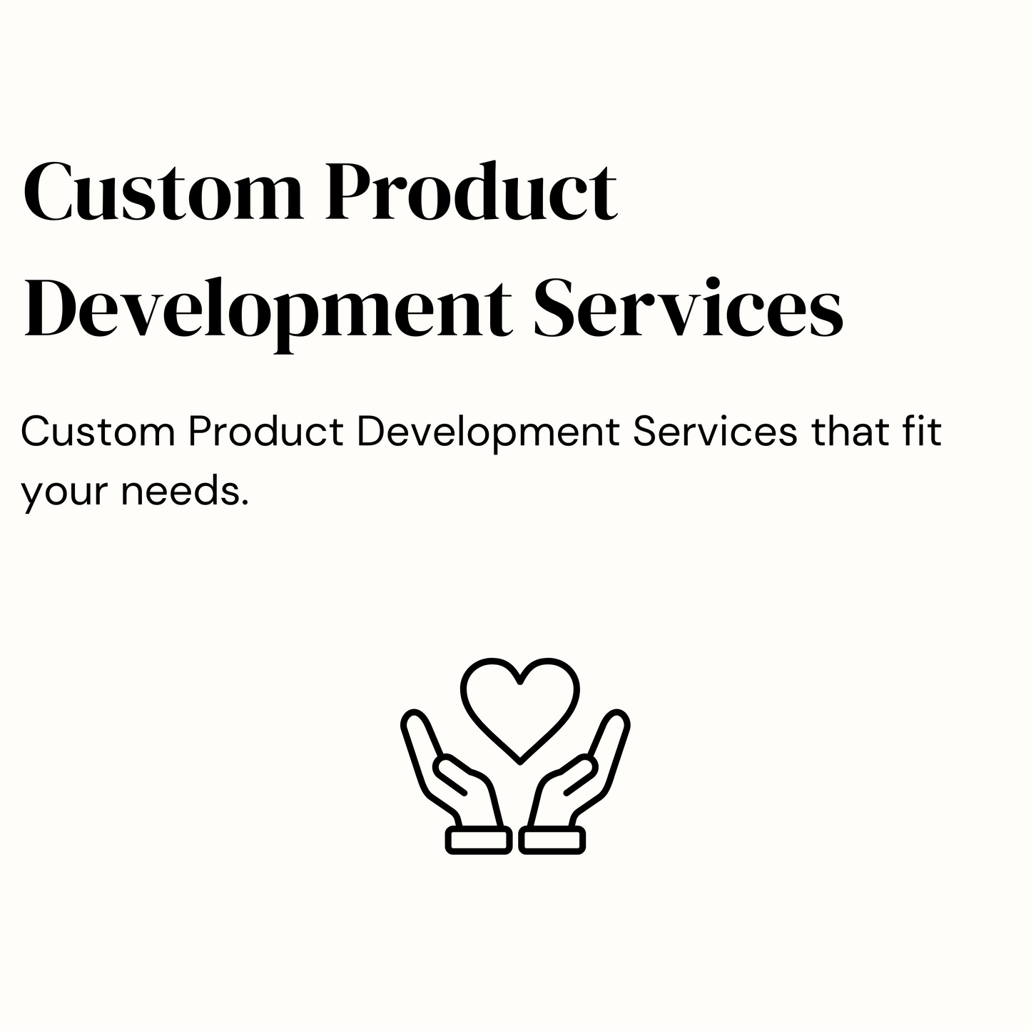 Custom Product Development Services
