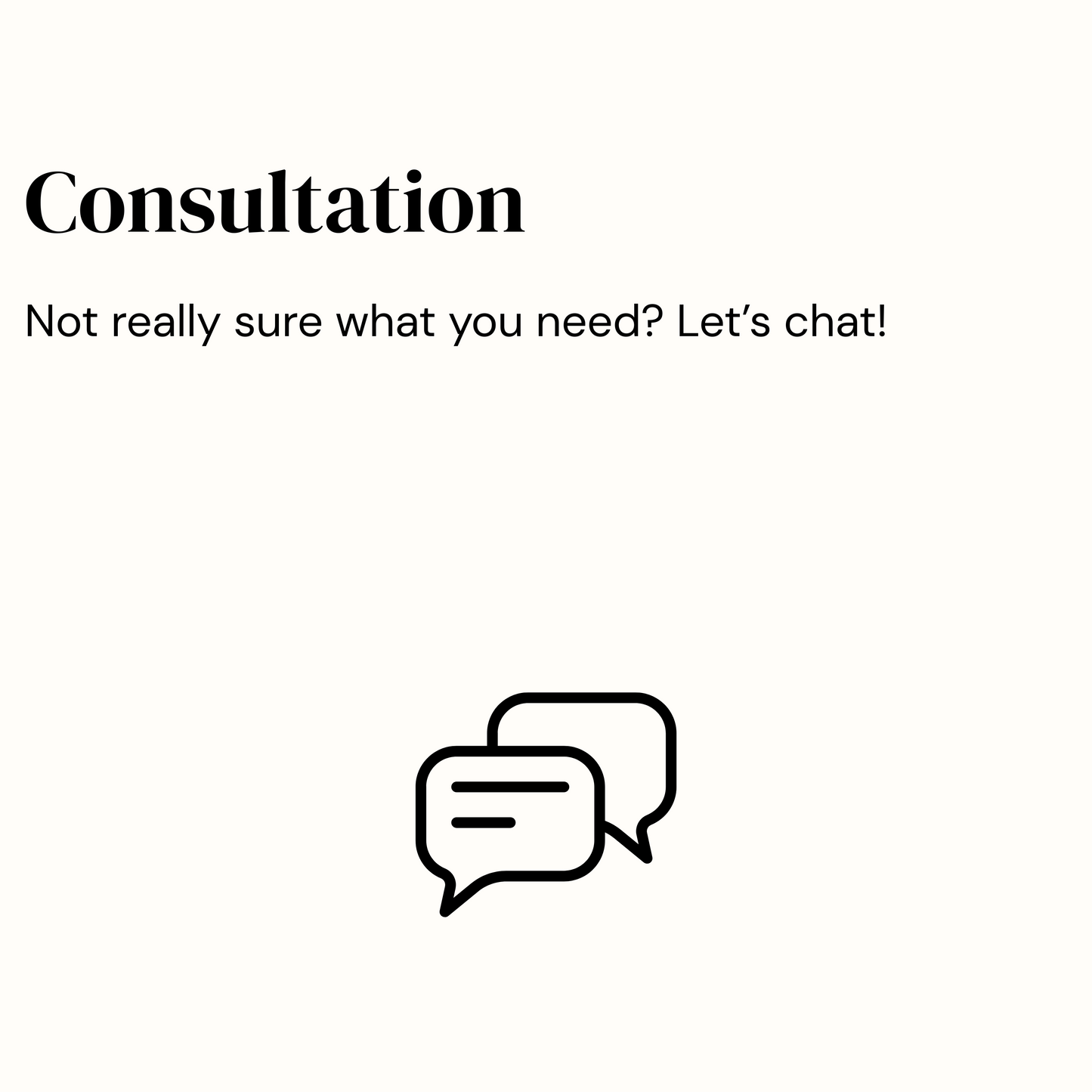Consultation